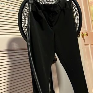 Express womens black skinny dress pants